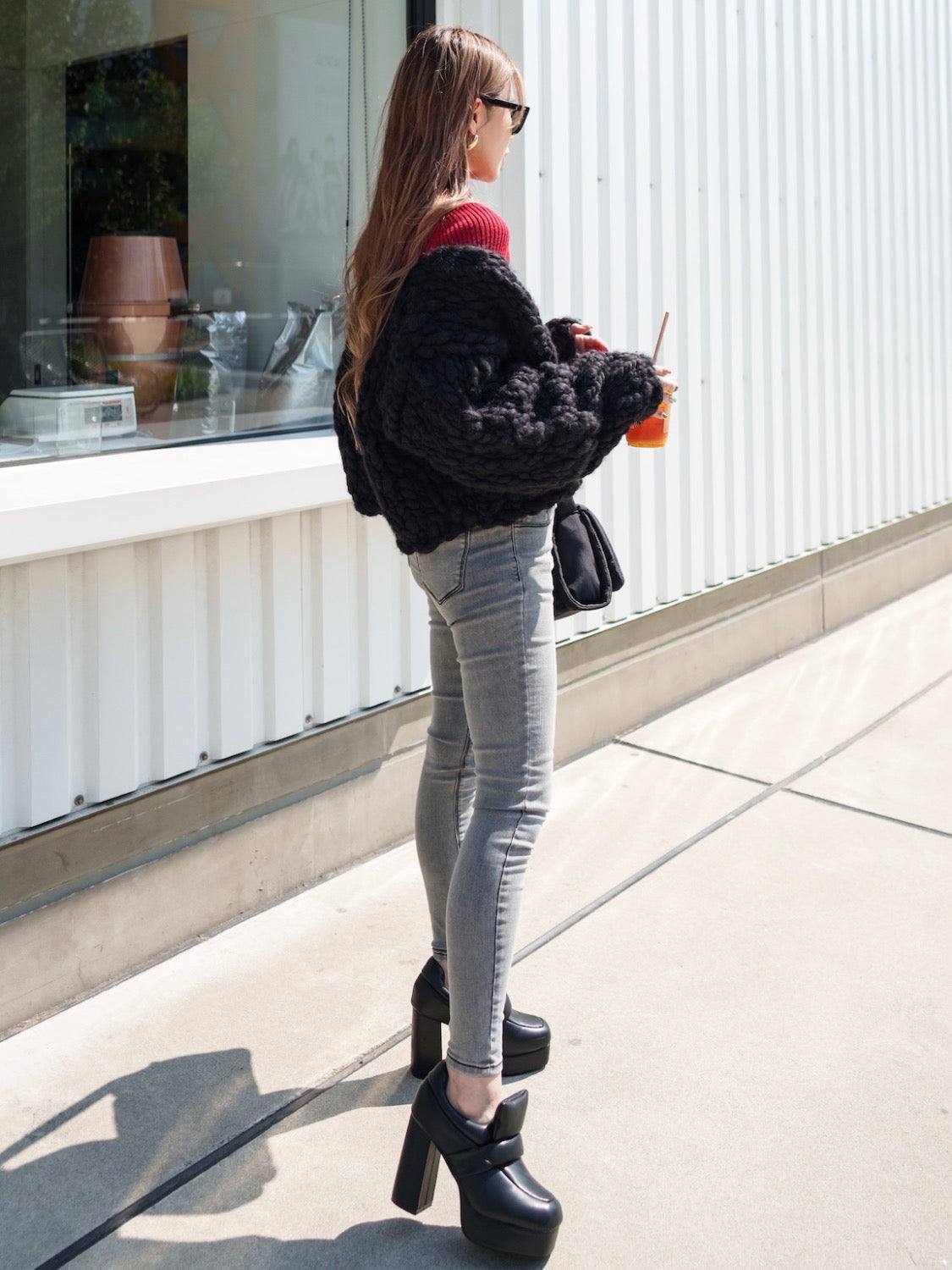 Stretch Gray Skinny