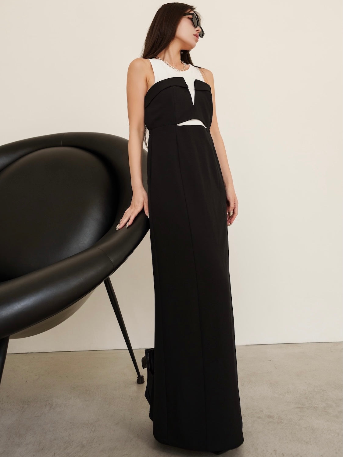 Rib ドッキング ワンピース