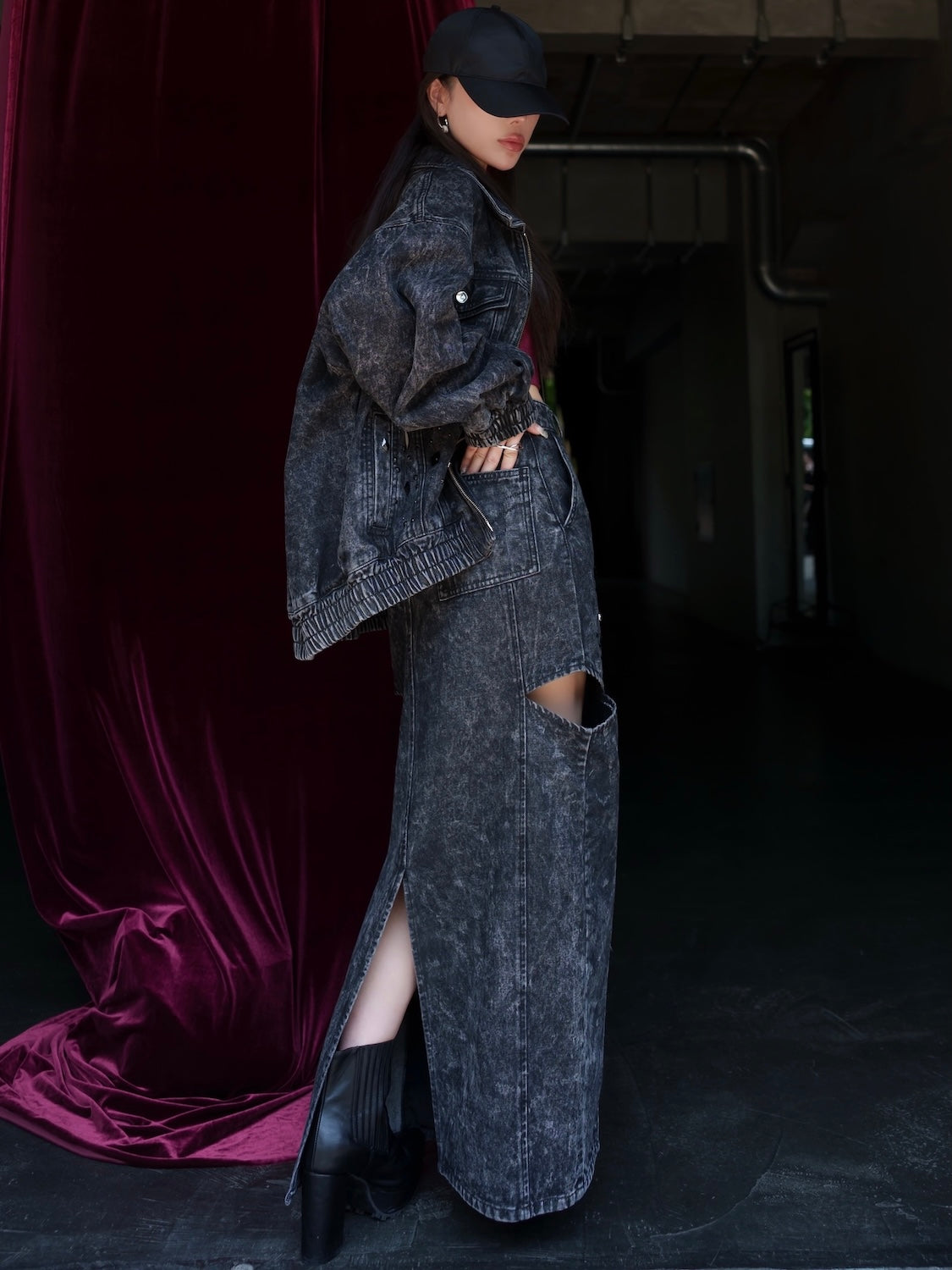 MODEL:159cm