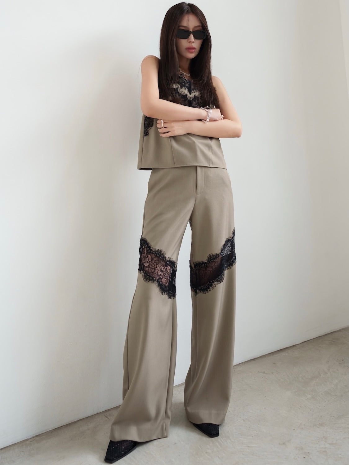 MODEL:159cm<br>着用サイズ:0<br>COLOR:トープ