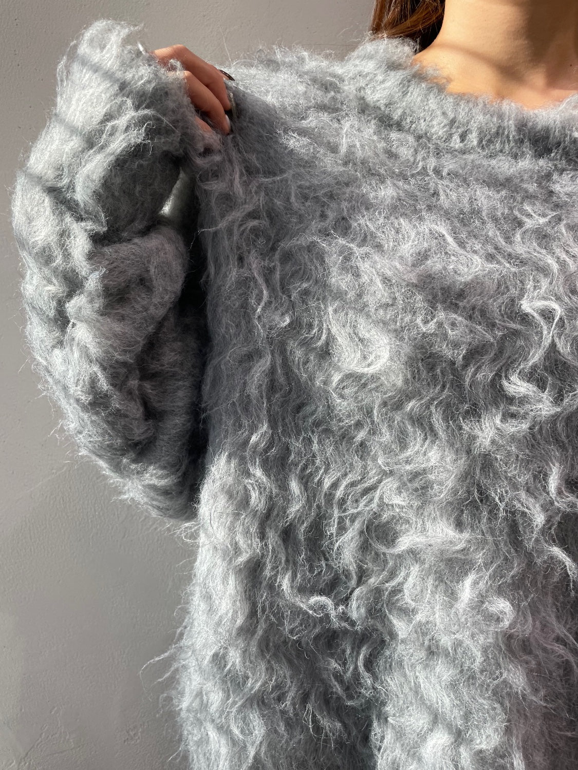 Fluffawa ウール ニット プルオーバー