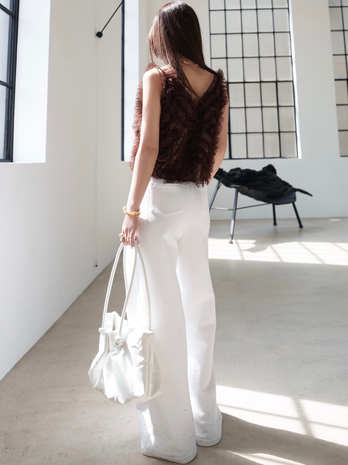 Stone Sweat Wide Pants