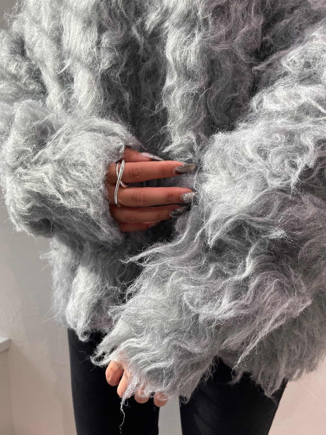Fluffawa ウール ニット プルオーバー