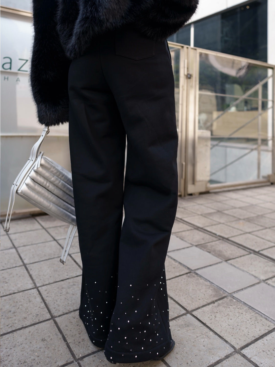 Stone Sweat Wide Pants