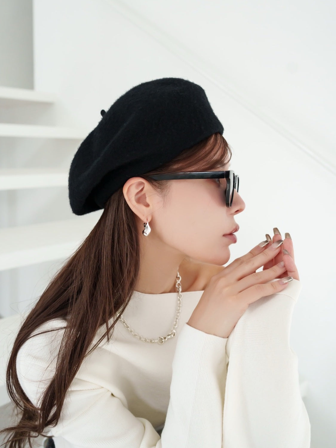 Bumpy ドロップ ピアス