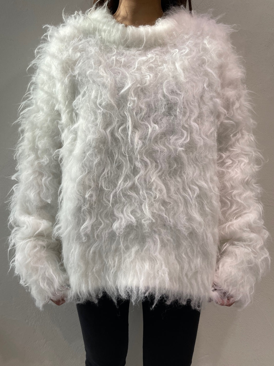 Fluffawa ウール ニット プルオーバー