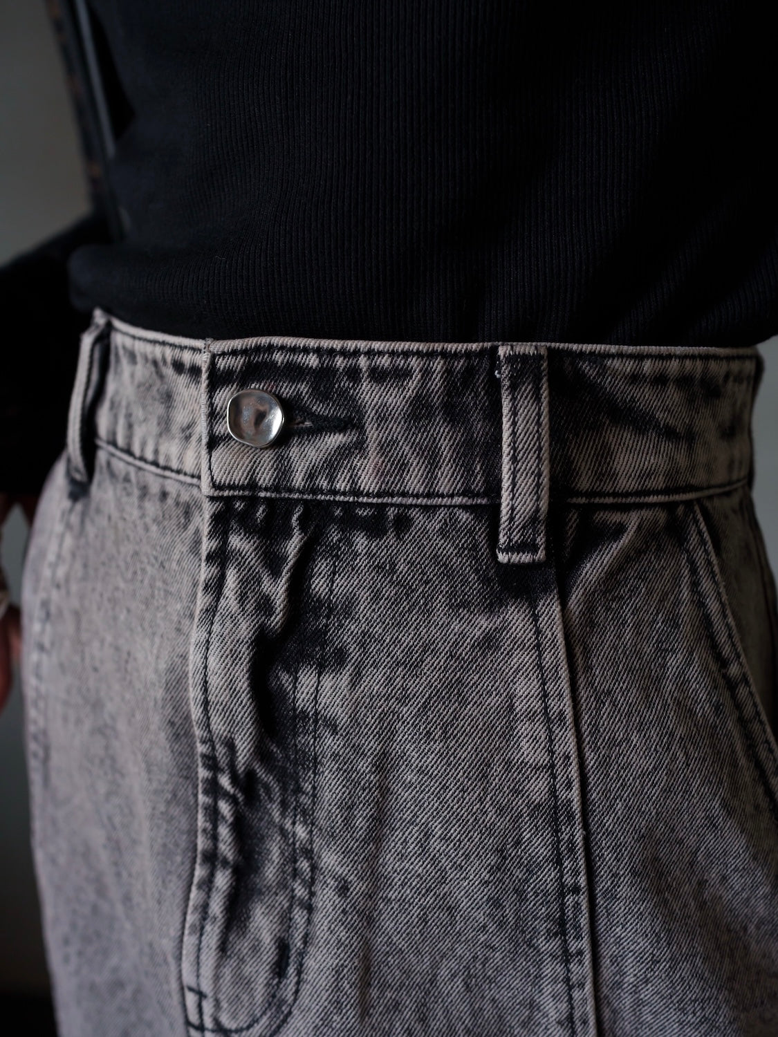サイドホール DENIM スカート