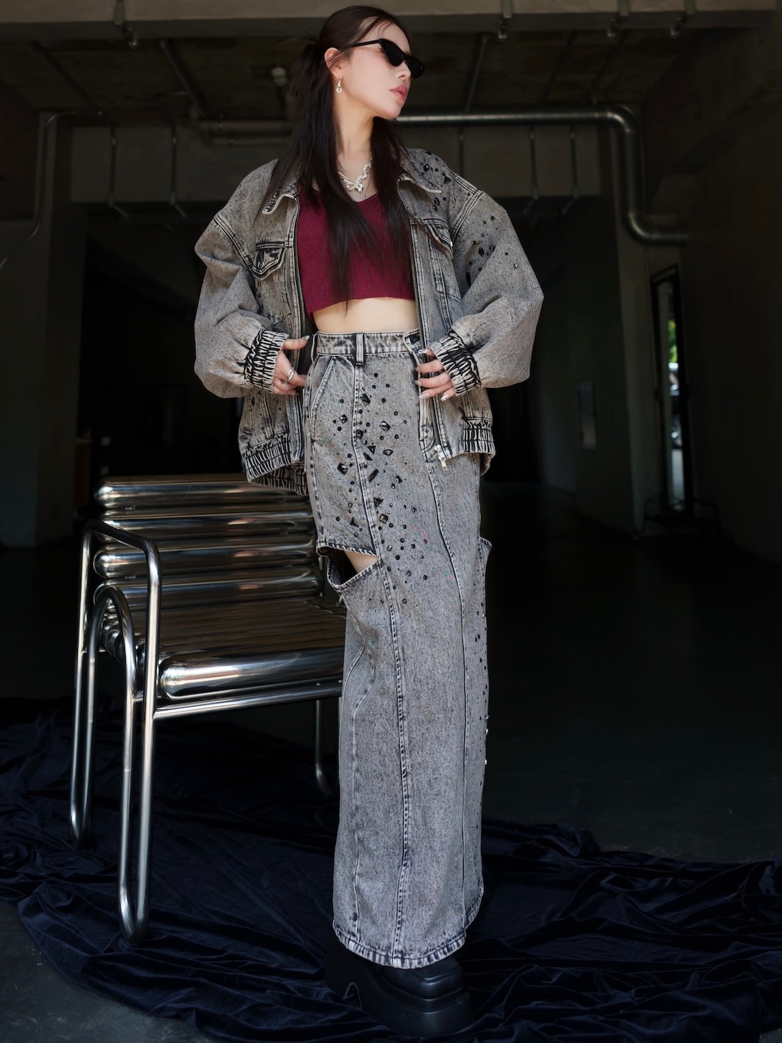 MODEL:159cm