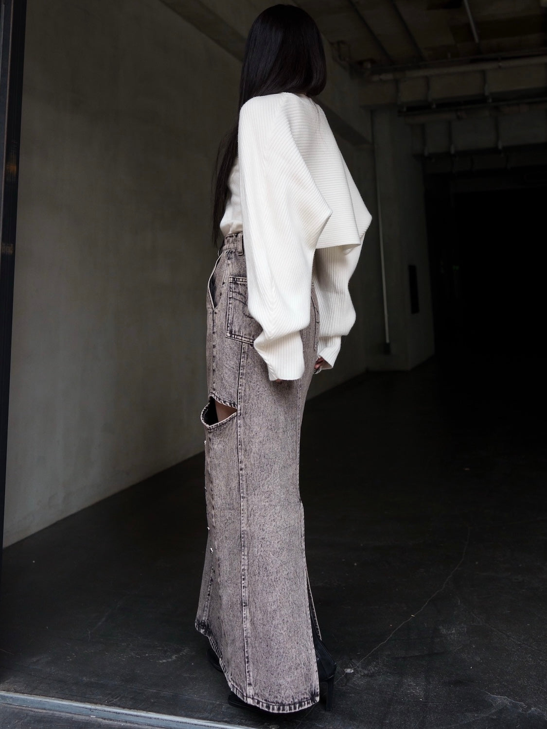 Bolero ドッキング ニット トップス