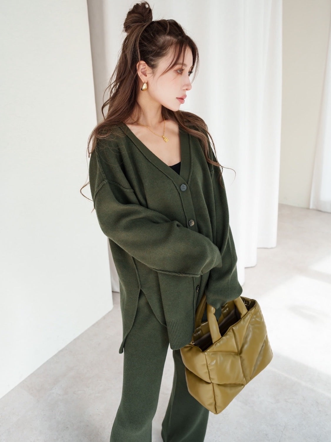 Basic 2WAY ニット セットアップ