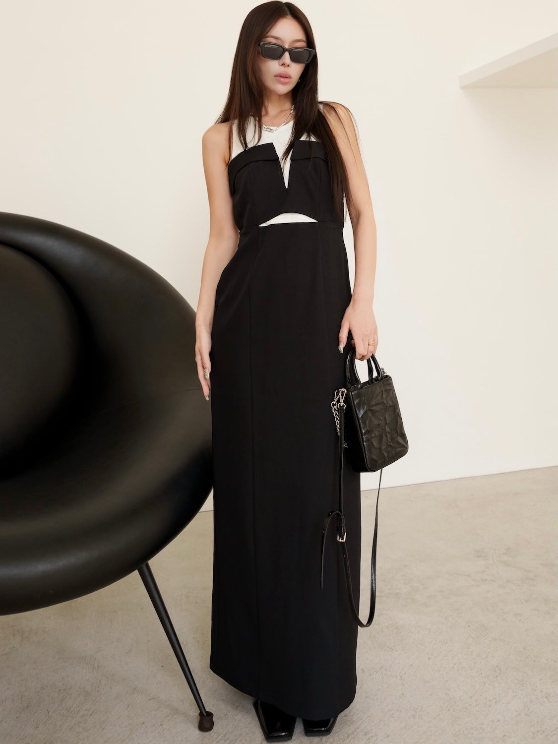 Rib ドッキング ワンピース