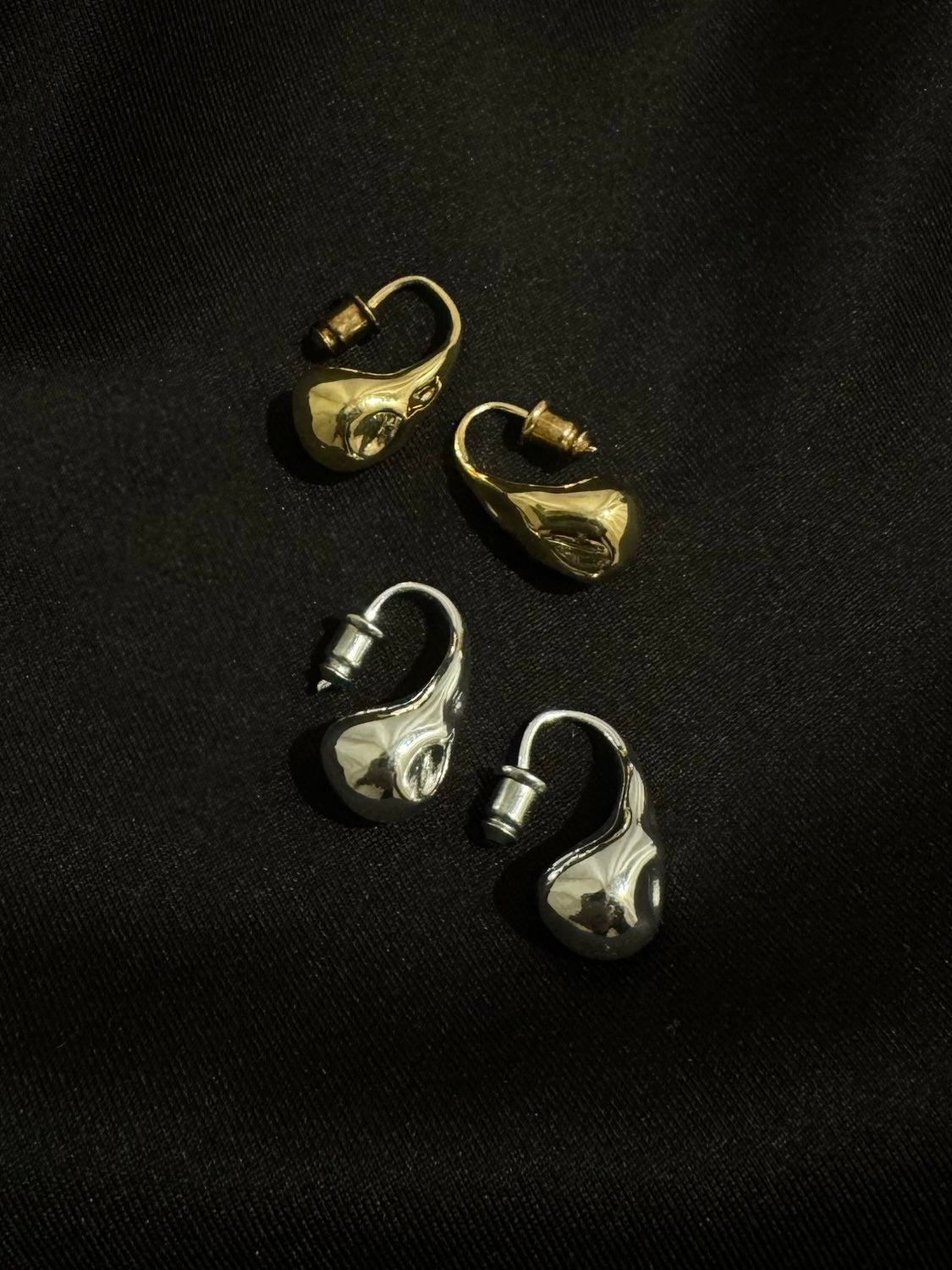 Bumpy ドロップ ピアス
