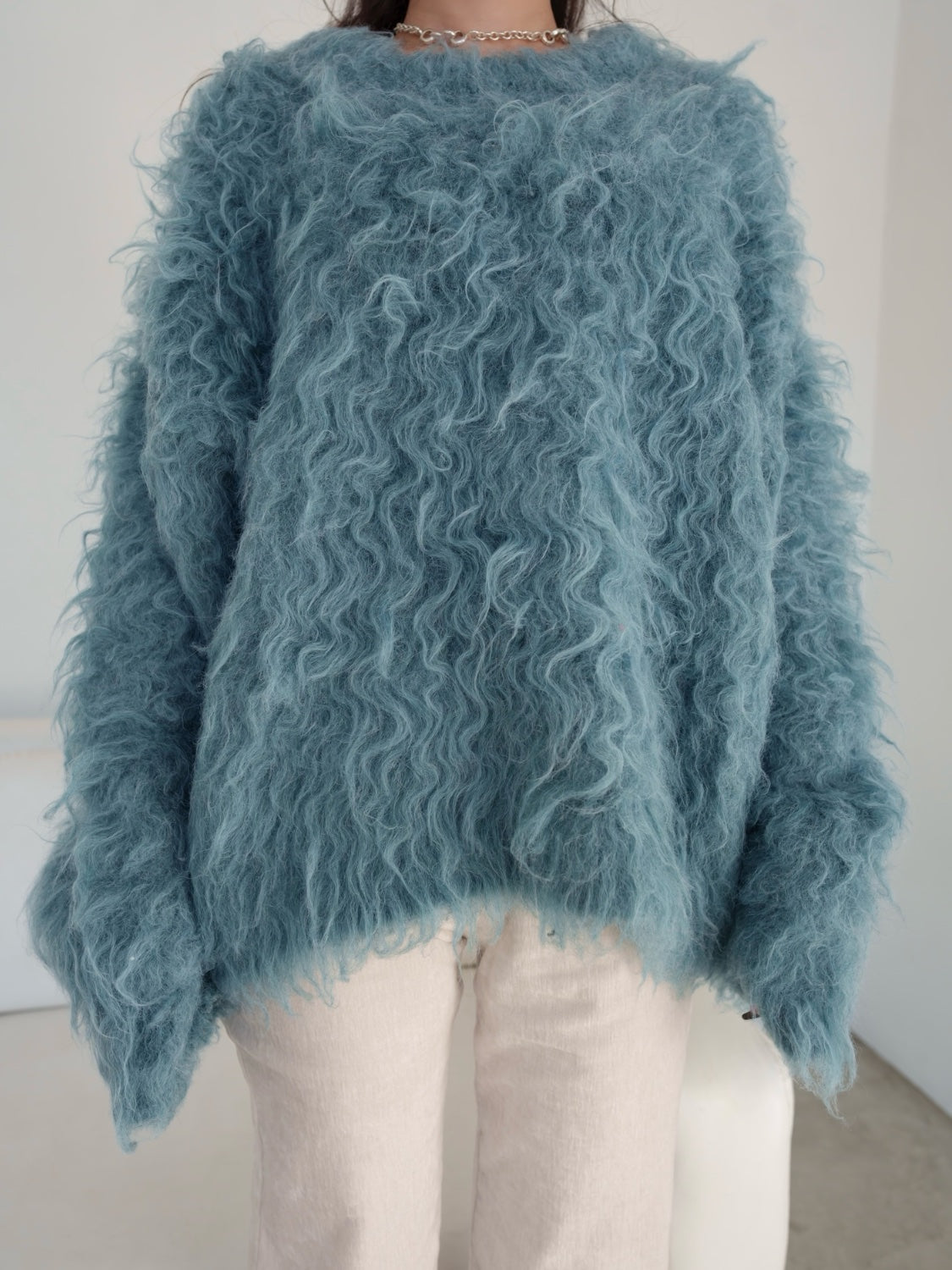 Fluffawa ウール ニット プルオーバー