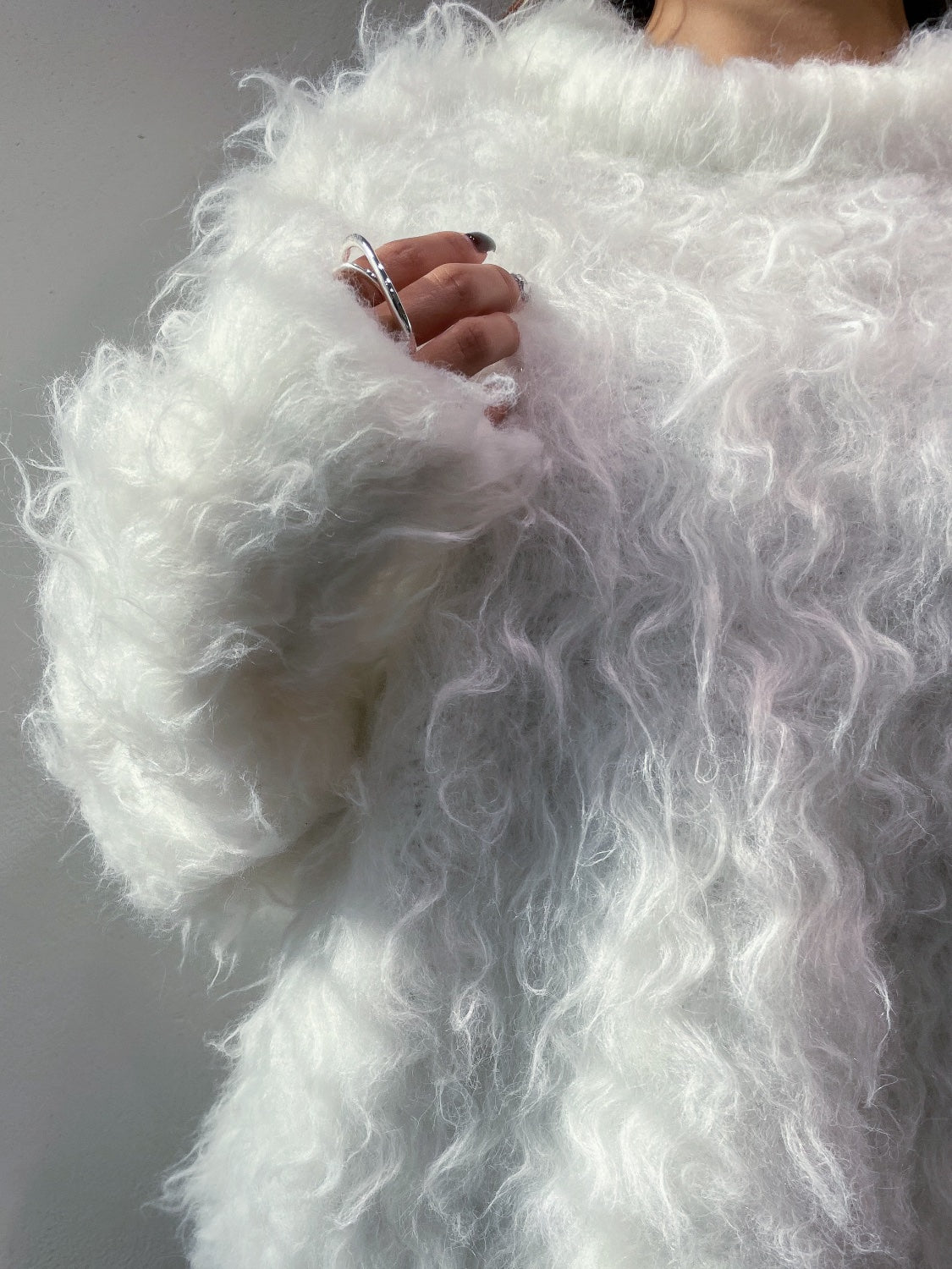 Fluffawa ウール ニット プルオーバー
