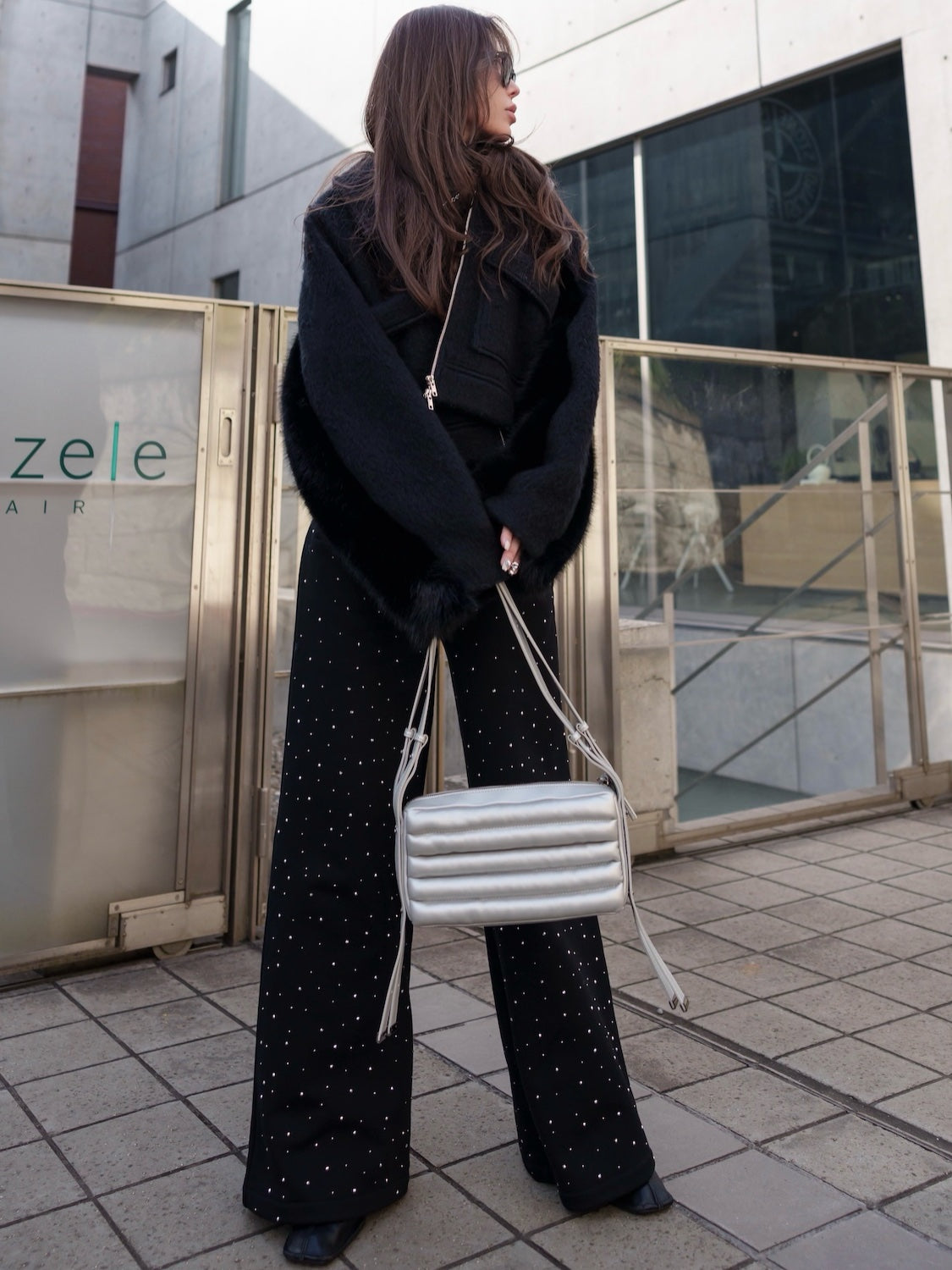 Stone Sweat Wide Pants