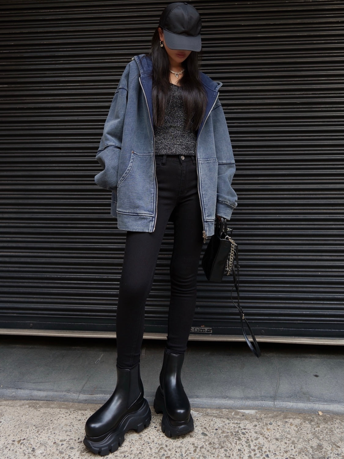 MODEL:159cm<br>着用サイズ:0