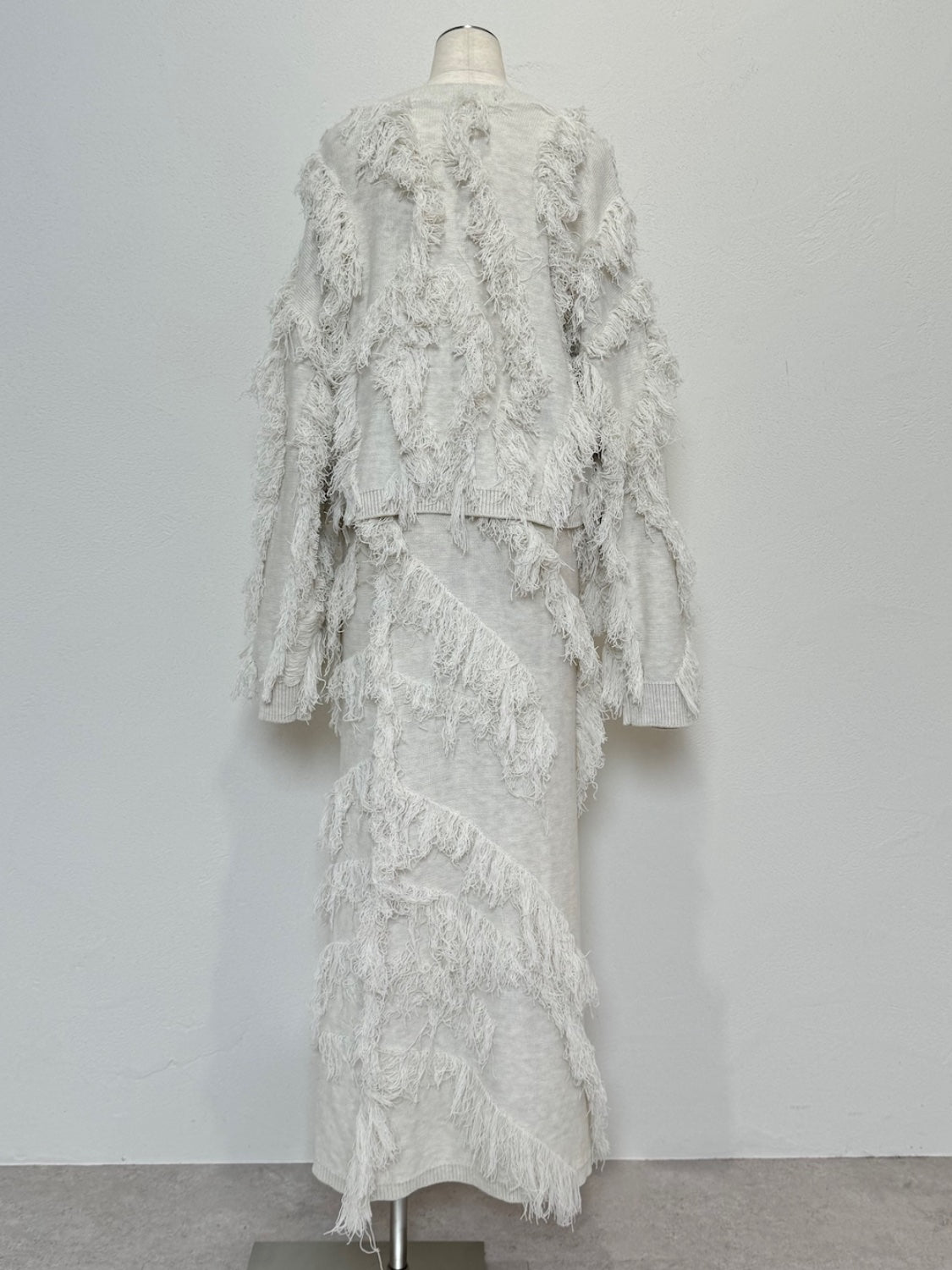 Wave Fringe Knit Setup