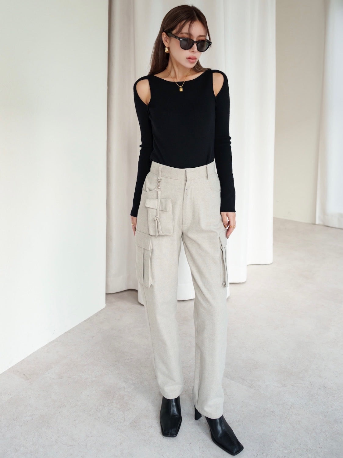 Wool Cargo Pants