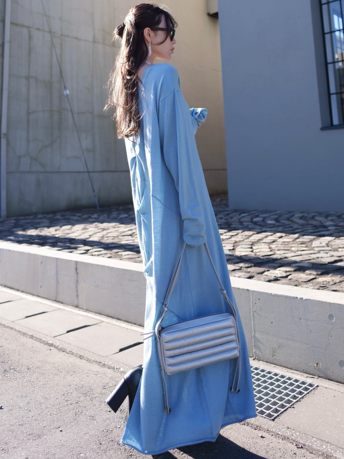 Twist Back Knit Dress