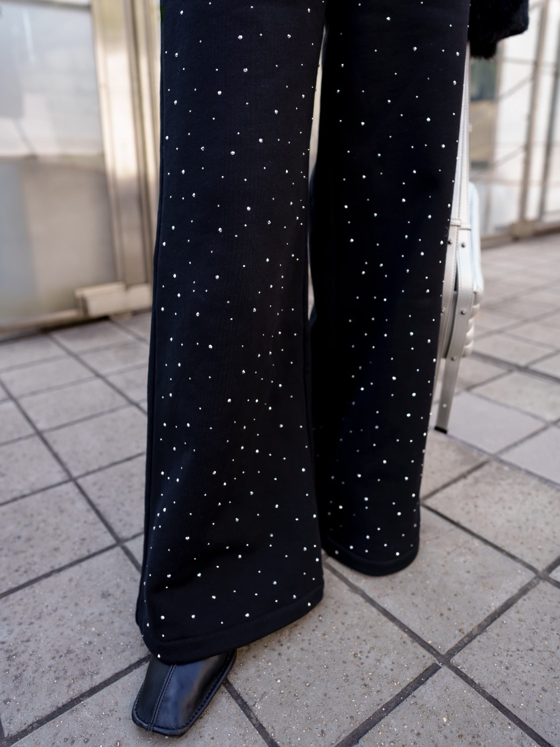 Stone Sweat Wide Pants