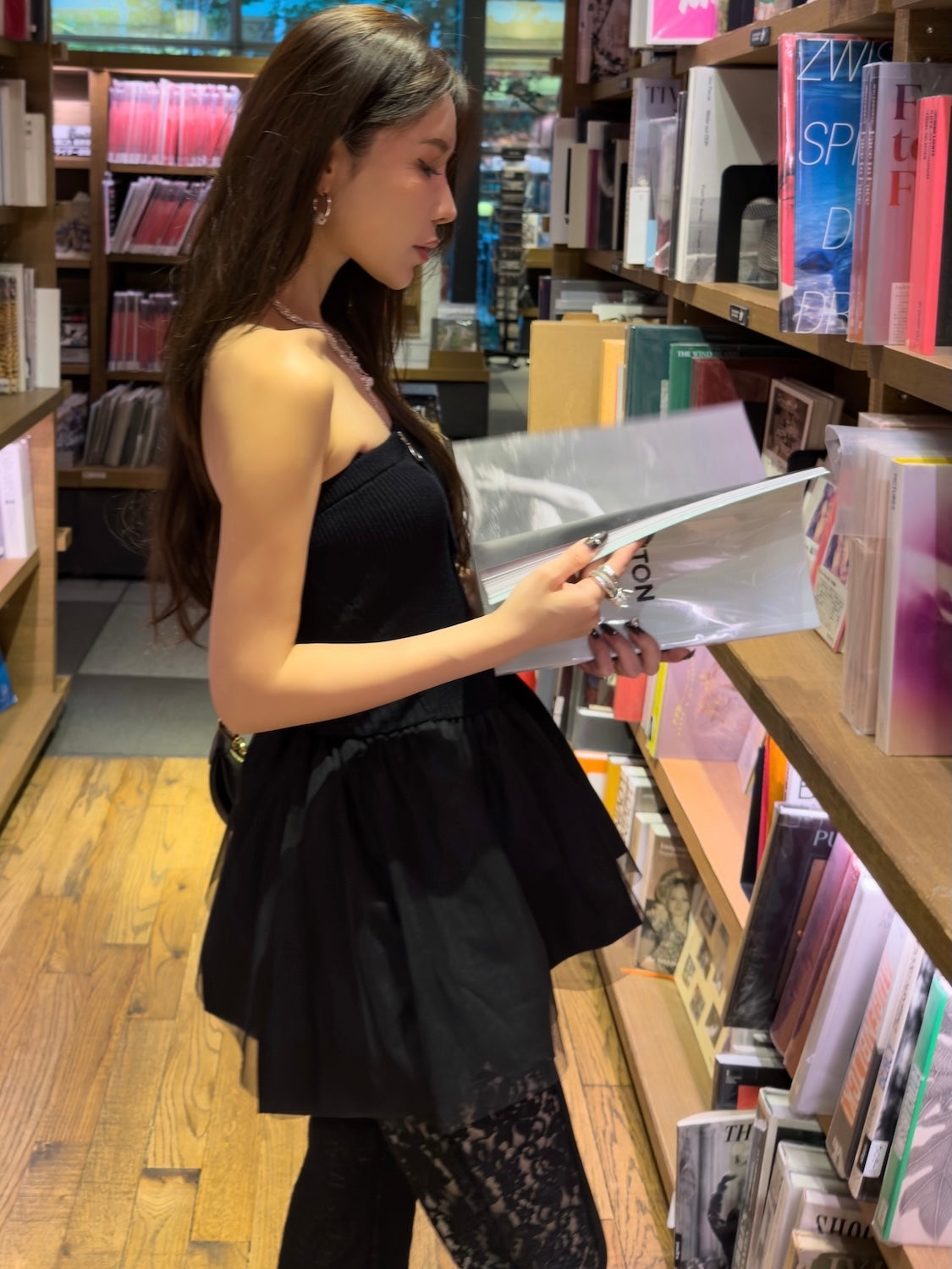 ニット ドッキング バルーンペプラム