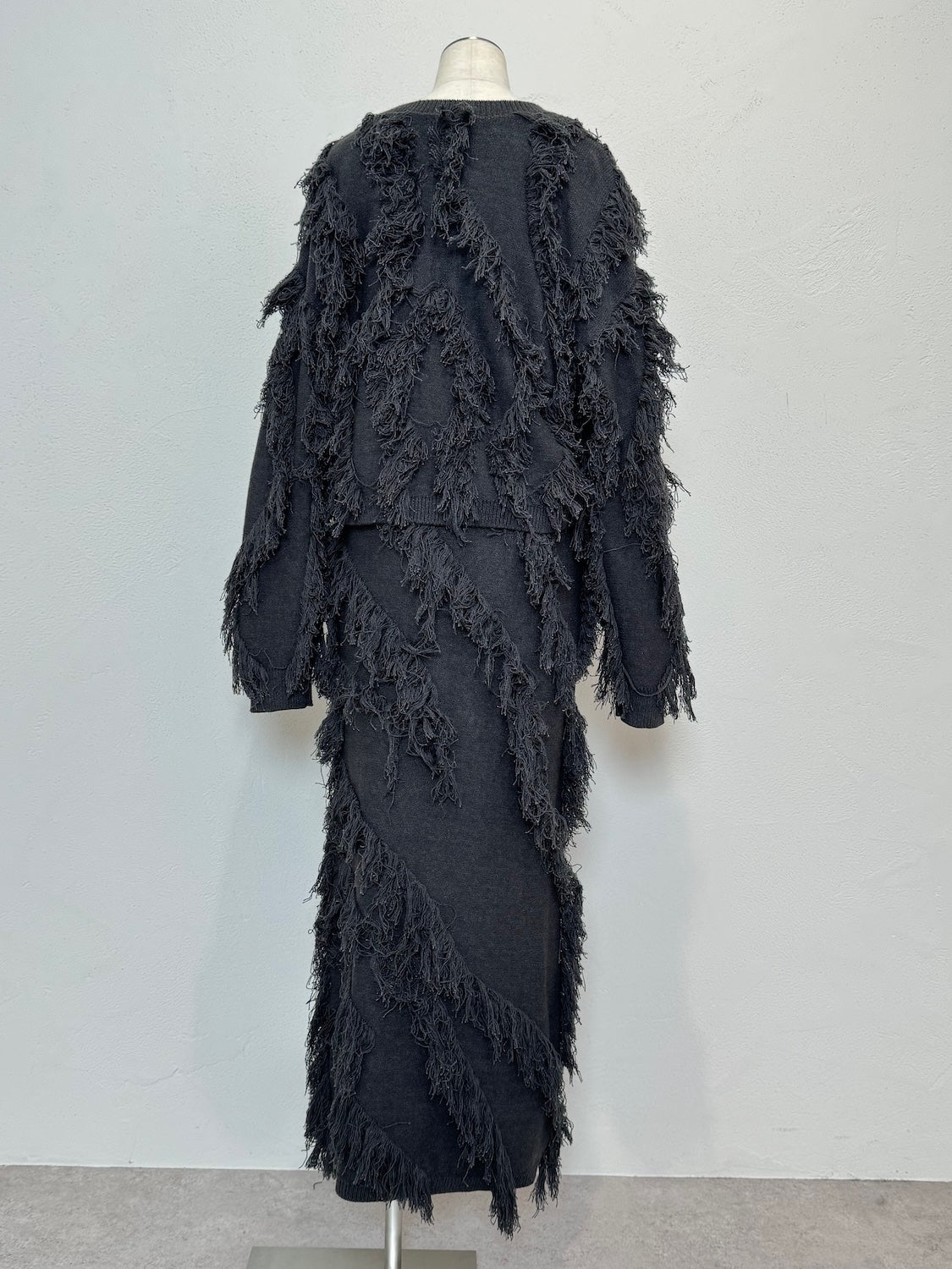 Wave Fringe Knit Setup