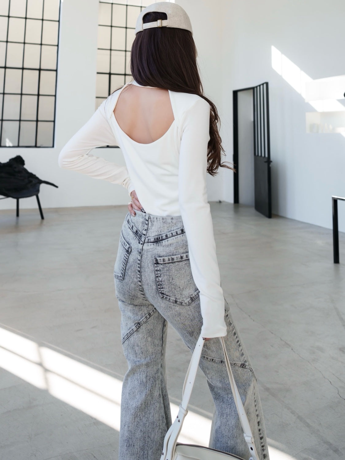 カーヴィー Cut ロングスリーブ