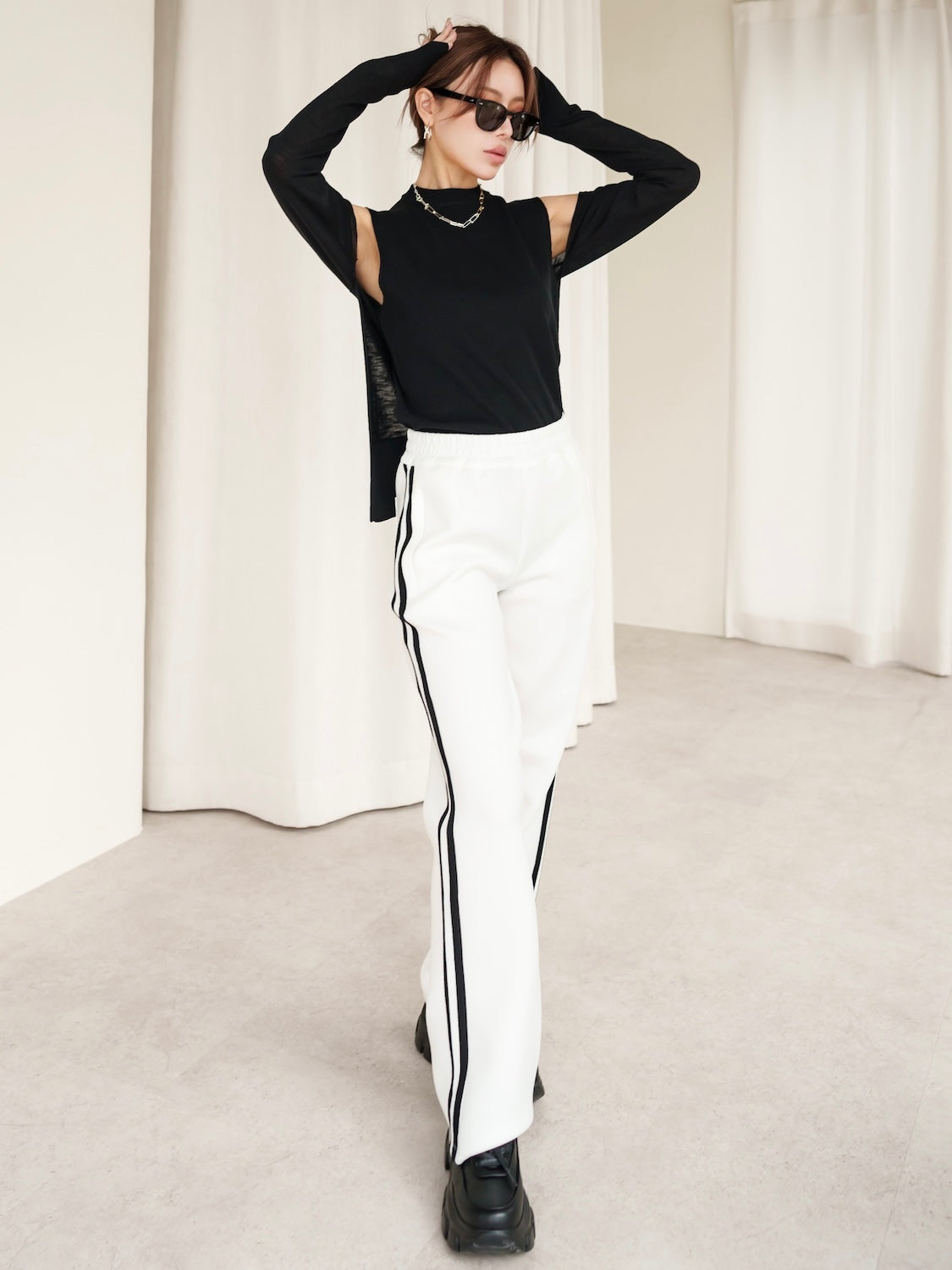 Sideline Straight Jersey-pants