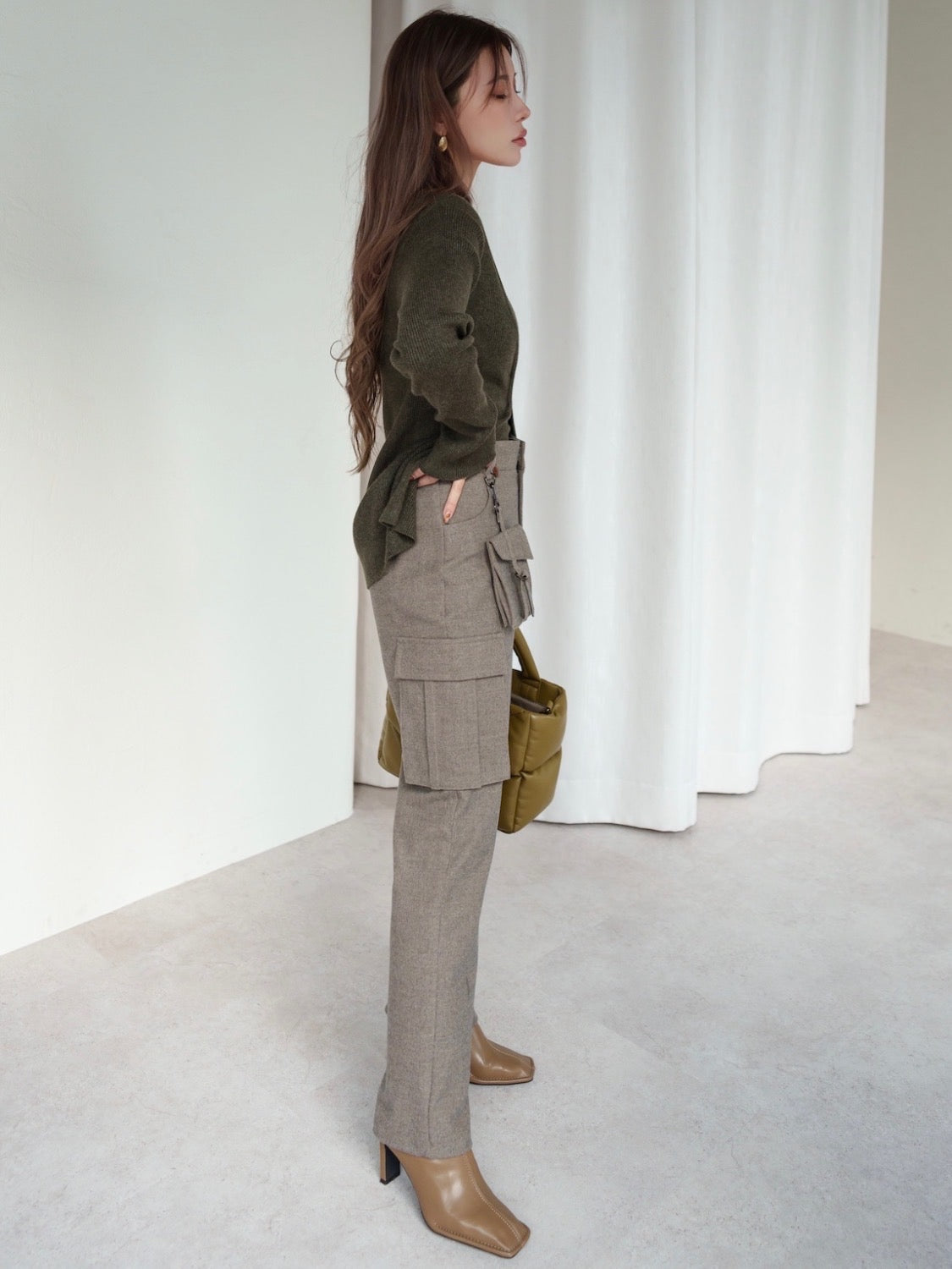 Wool Cargo Pants