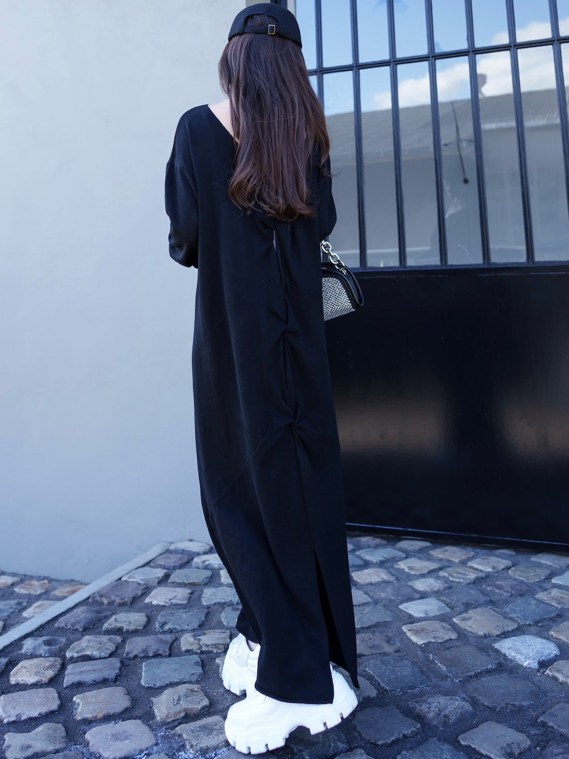 Twist Back Knit Dress