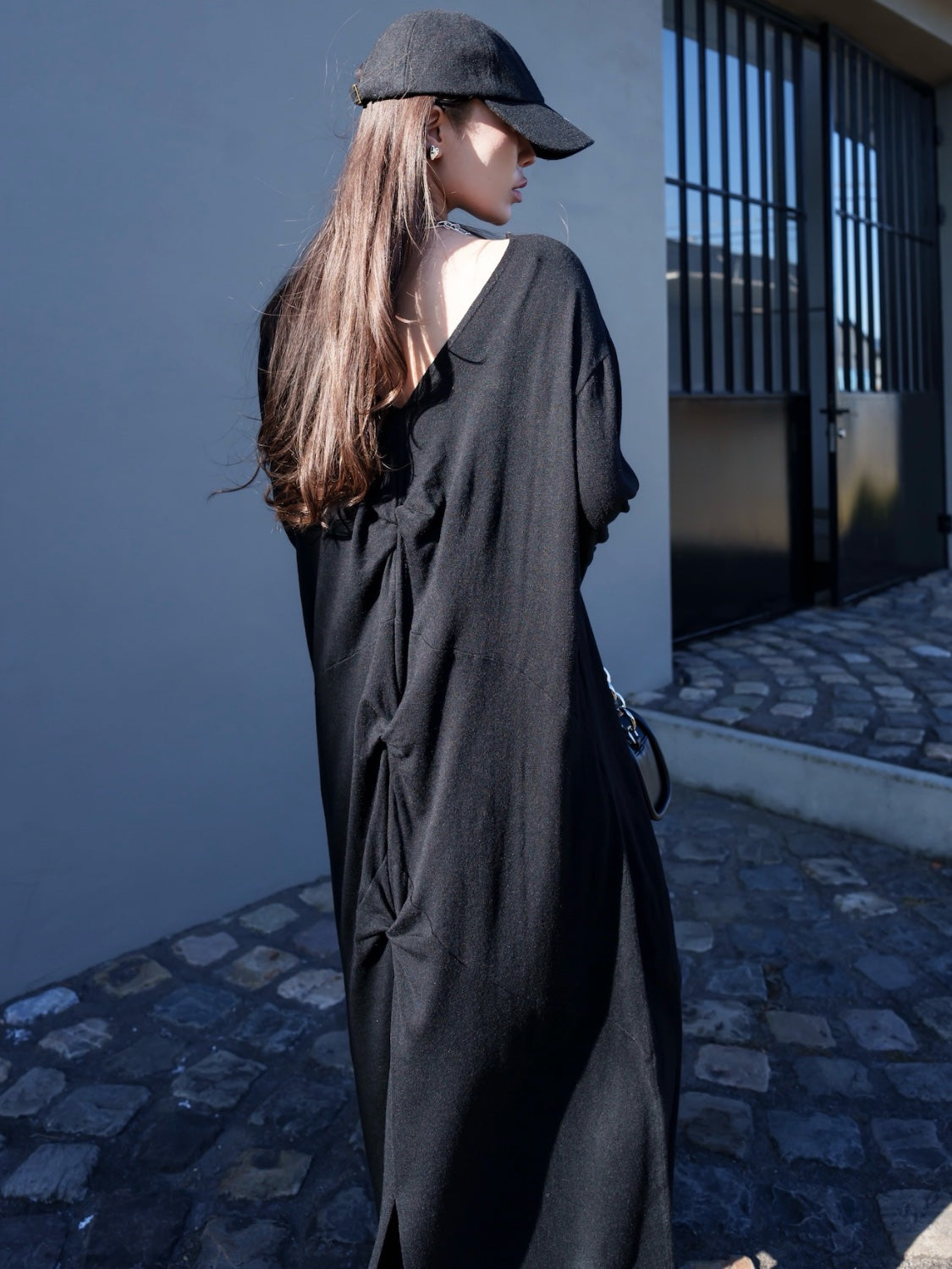 Twist Back Knit Dress