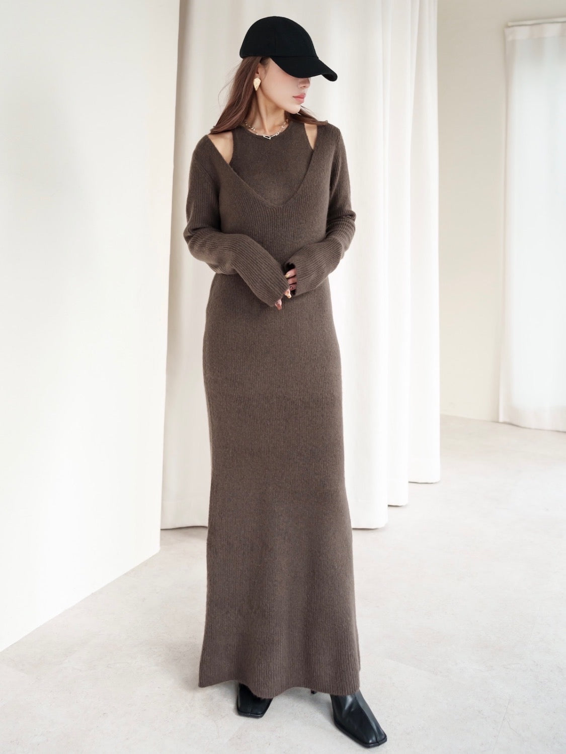 アメリカンスリーブ ニットセット OP