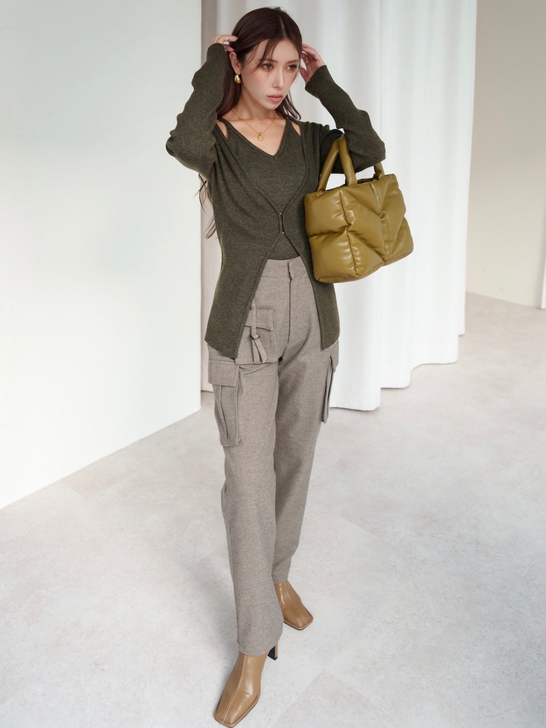 Wool Cargo Pants