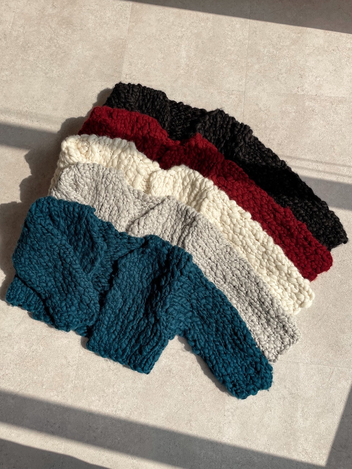 ビッグスラブ クロップド Cardigan