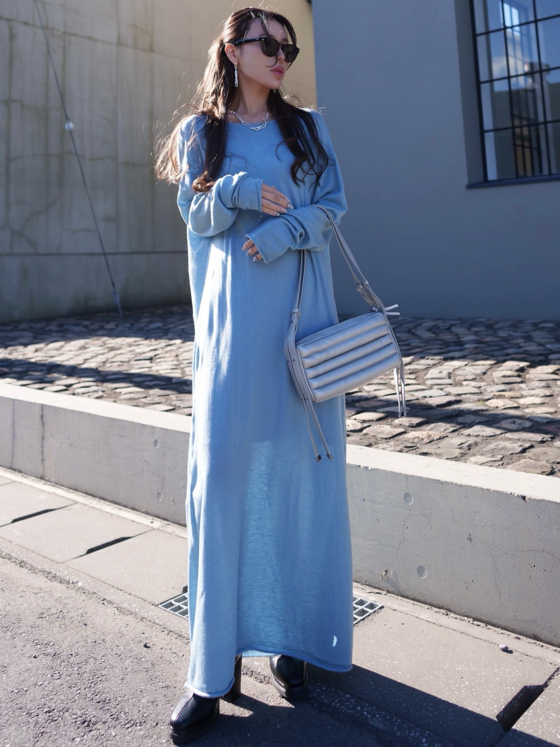 Twist Back Knit Dress