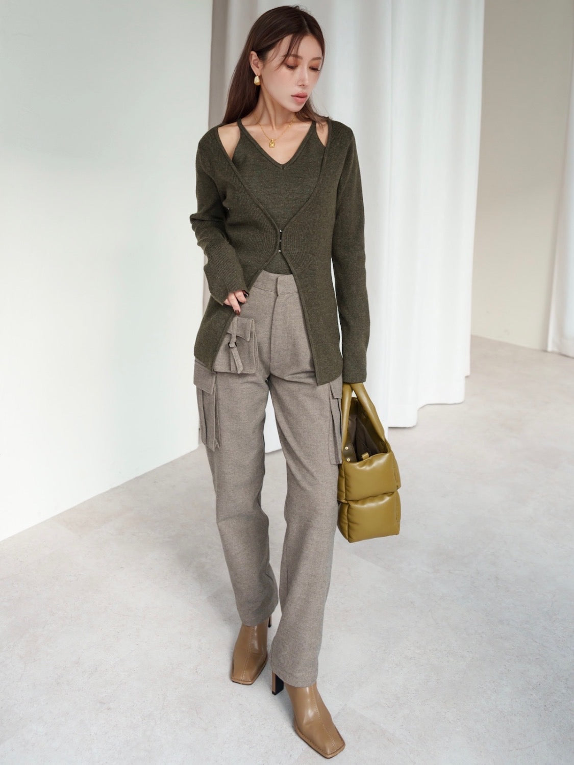Wool Cargo Pants