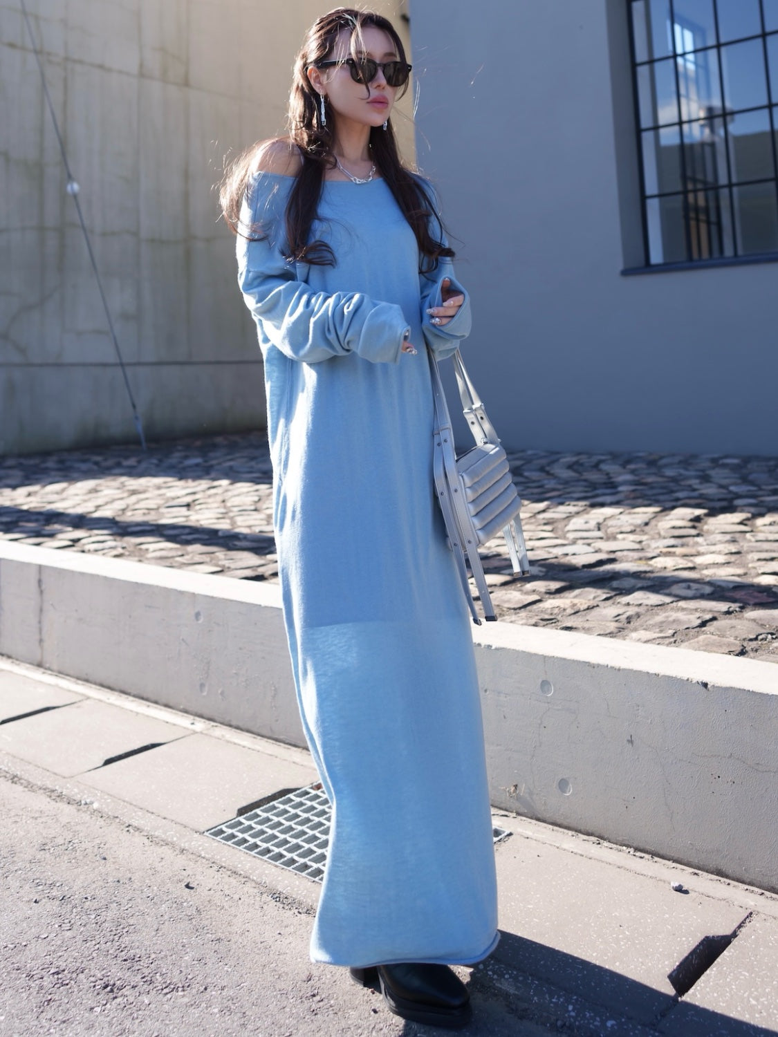 Twist Back Knit Dress