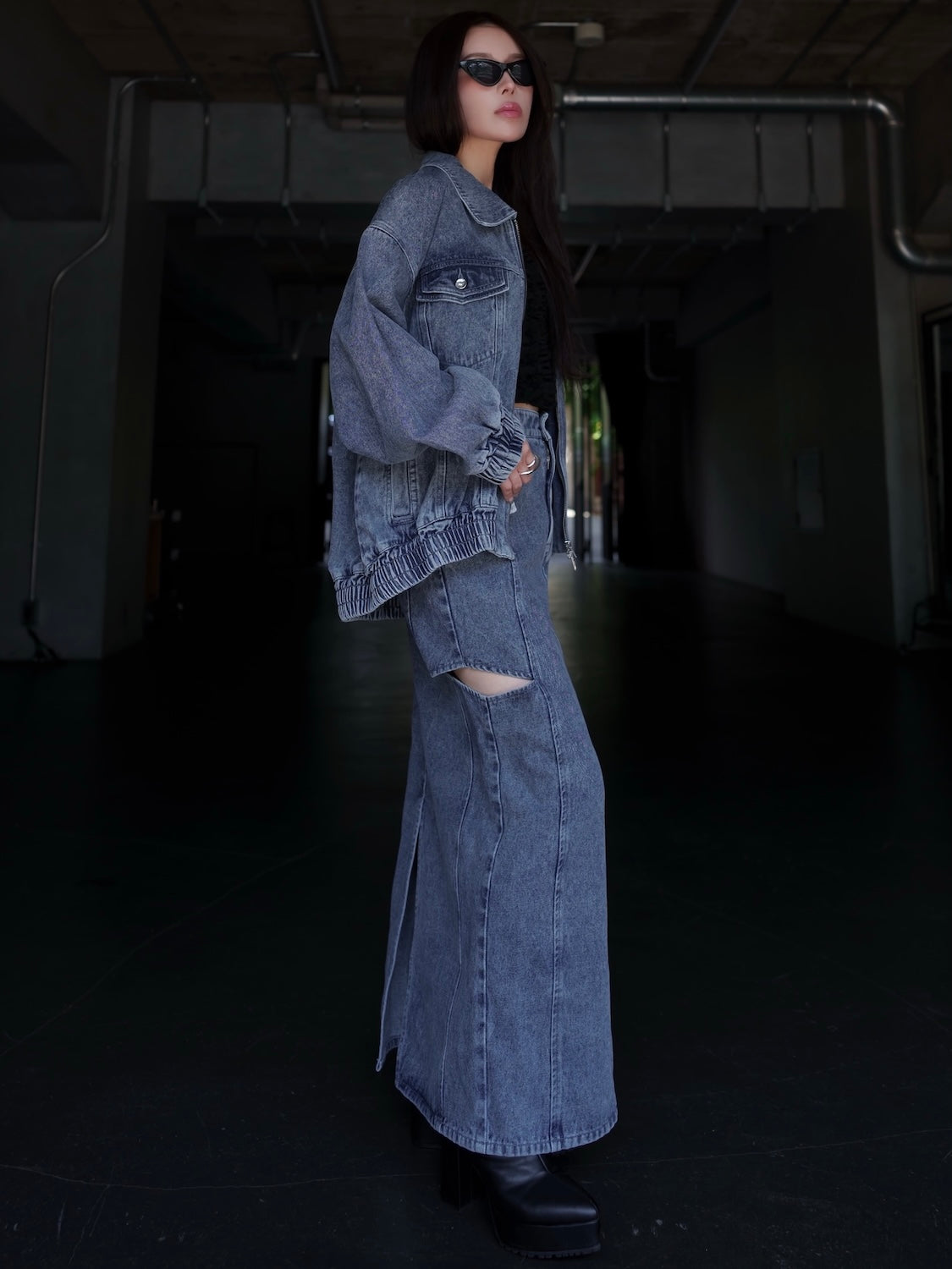 MODEL:159cm