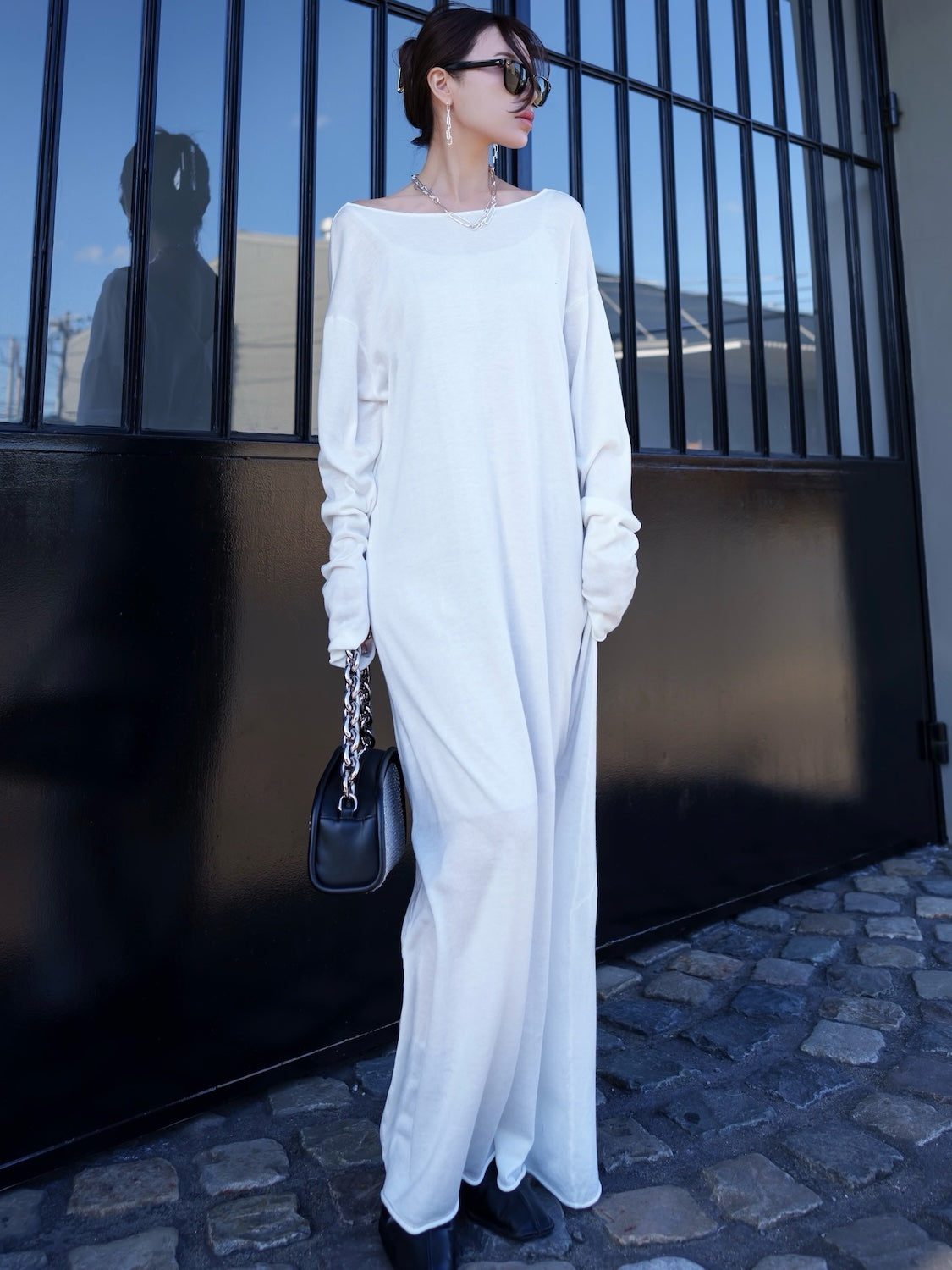 Twist Back Knit Dress
