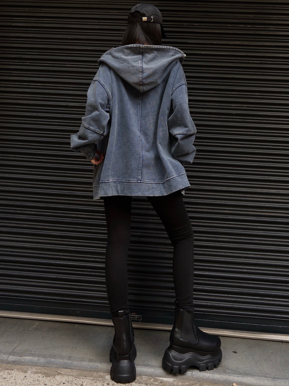 Black ストレッチ スキニー