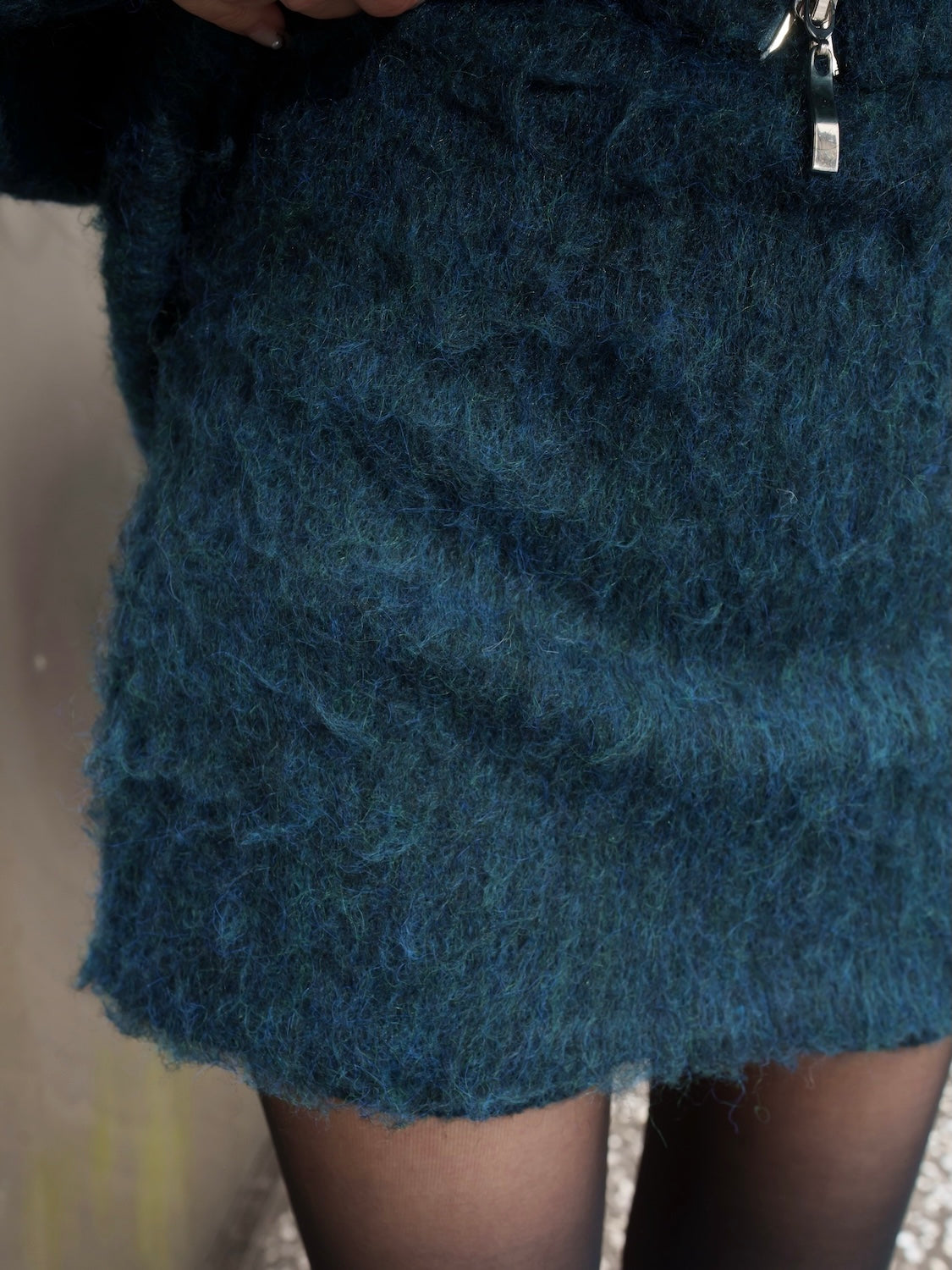 ショートパンツ レイヤード KNIT スカート