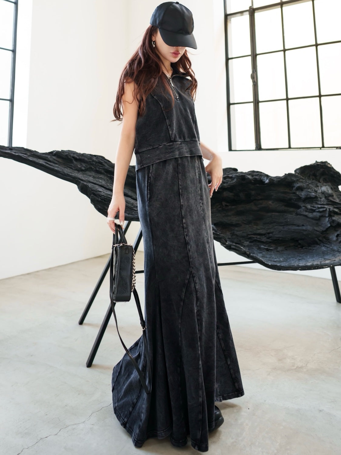 Pigment Sweat Mermaid Skirt Set-up