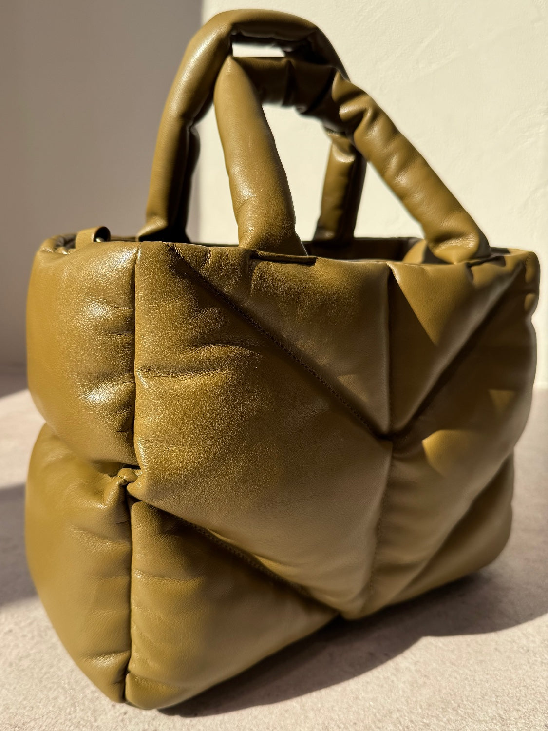 Small Quilted Leather Handbag