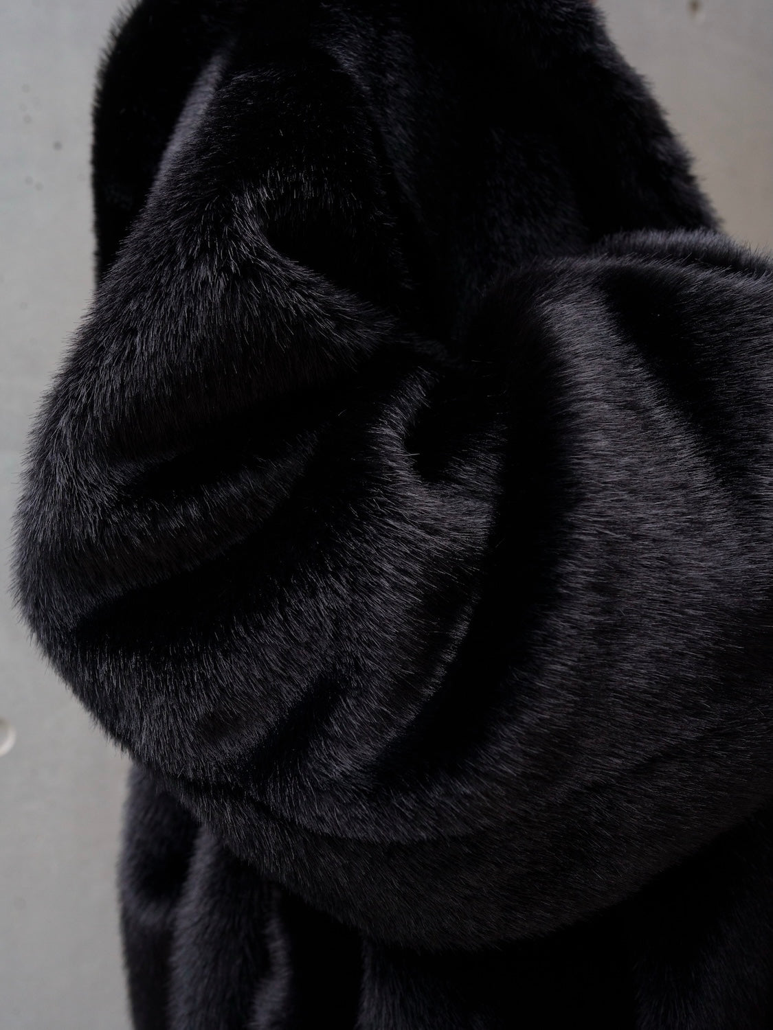 Fur フーディー ヘムタック ブルゾン