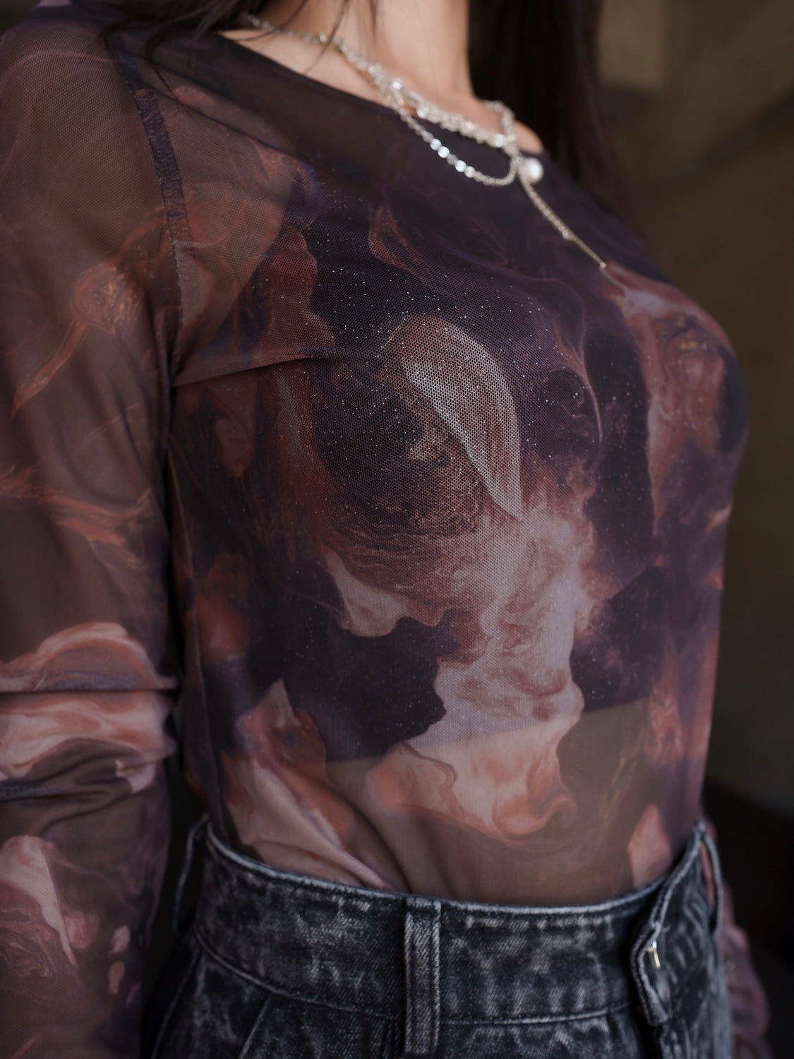 アートデザイン Sheer トップス