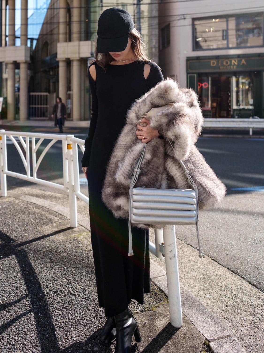 MODEL:159cm<br>COLOR:ブラック