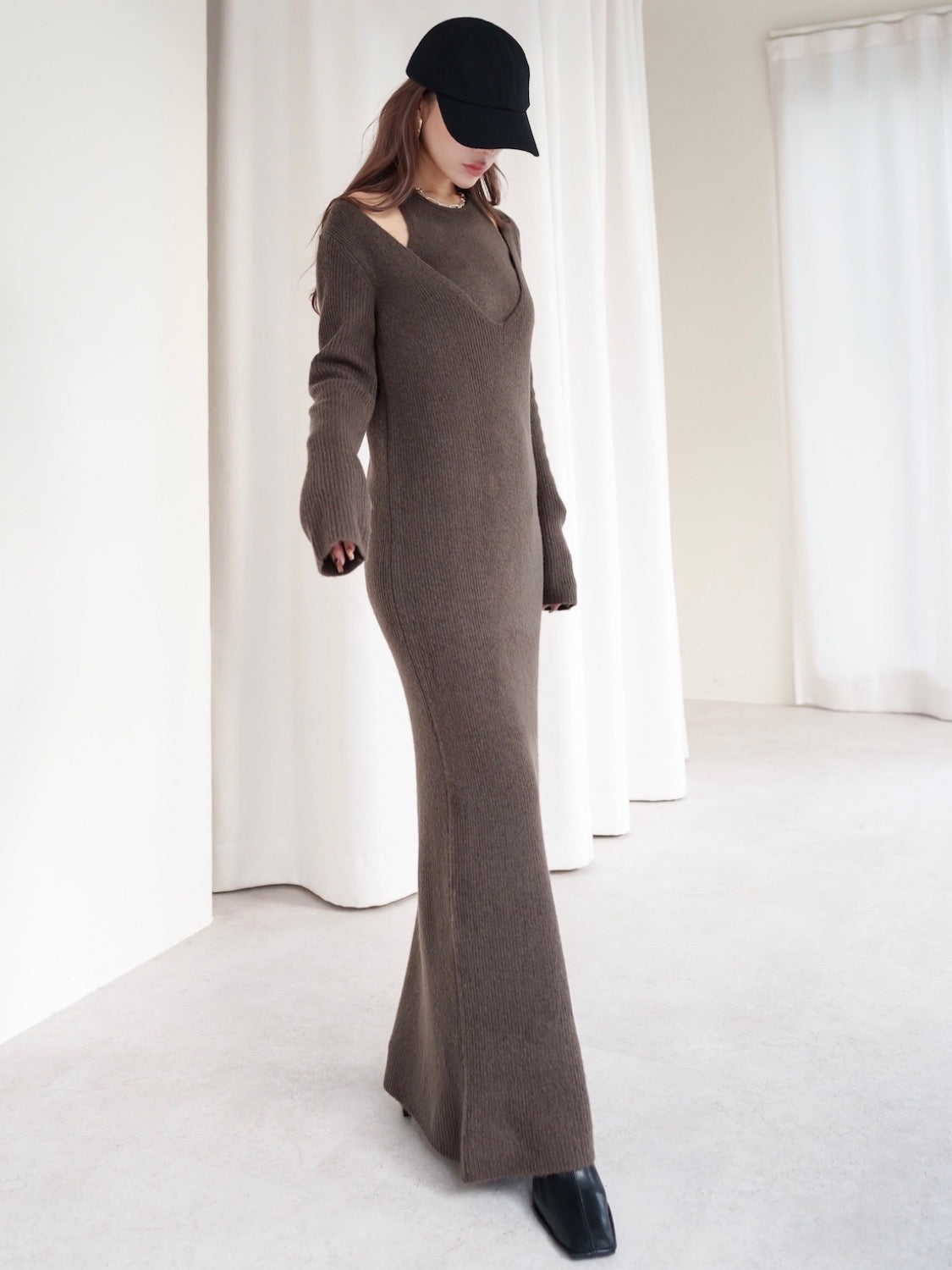 アメリカンスリーブ ニットセット OP