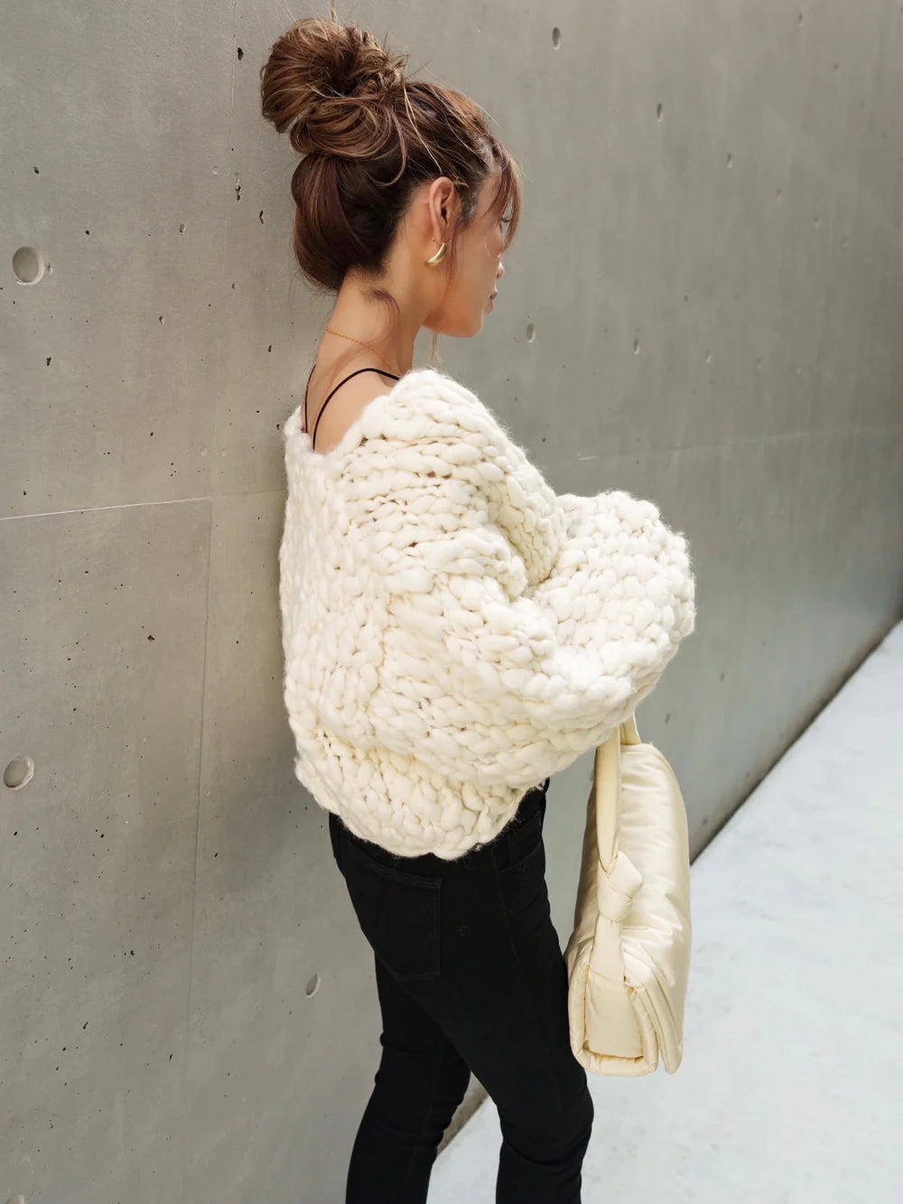 Puffer Nylon Shoulder Bag