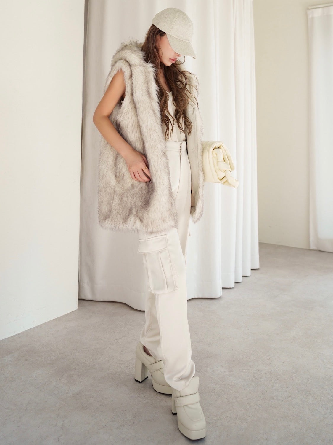 Basic ウール キャップ