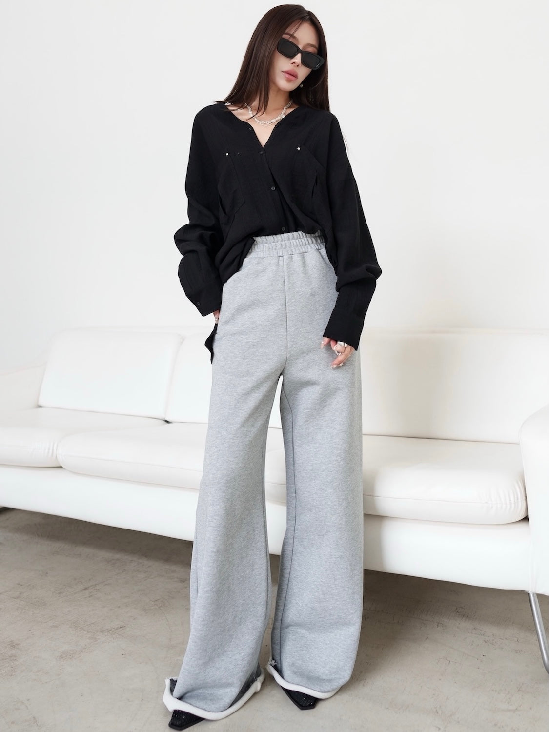 MODEL:159cm<br>COLOR:ブラック